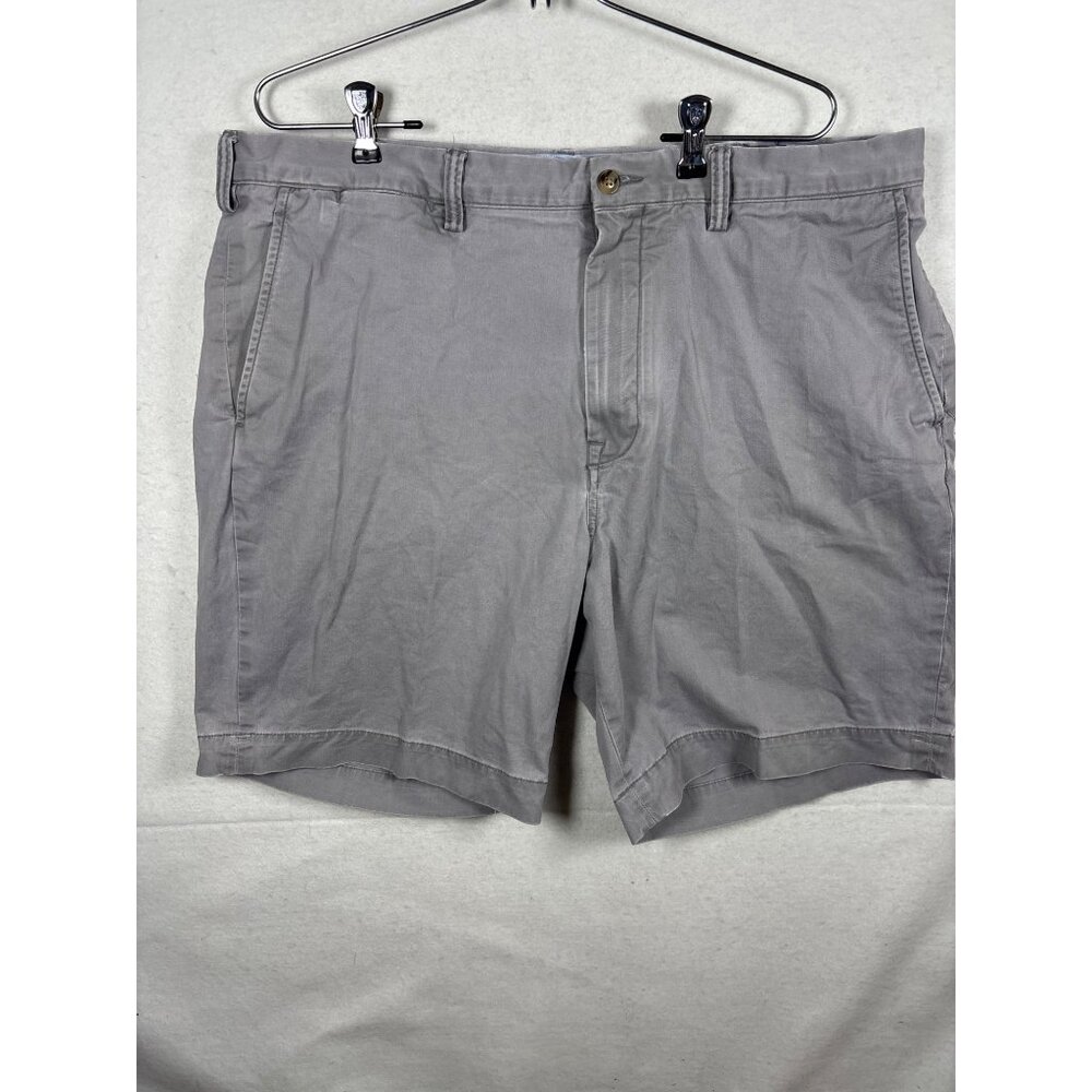 Polo‎ Ralph Lauren Mens Gray Chino Shorts Size 36 Cotton Casual Summer Wear